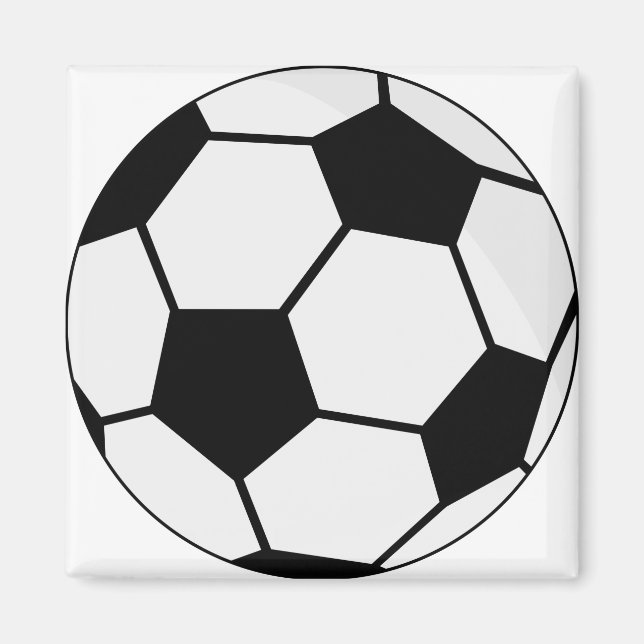 Soccer Football Ball Magnet (Front)