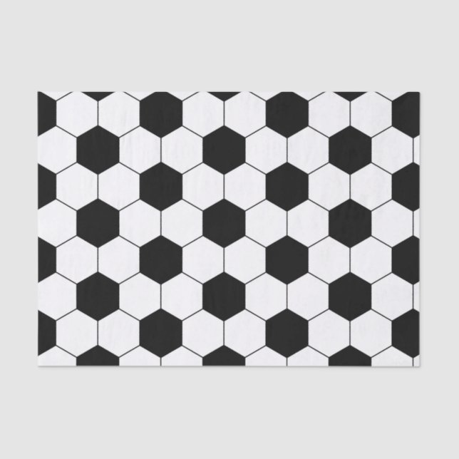 Soccer Football Ball Texture Tissue Paper (Front)