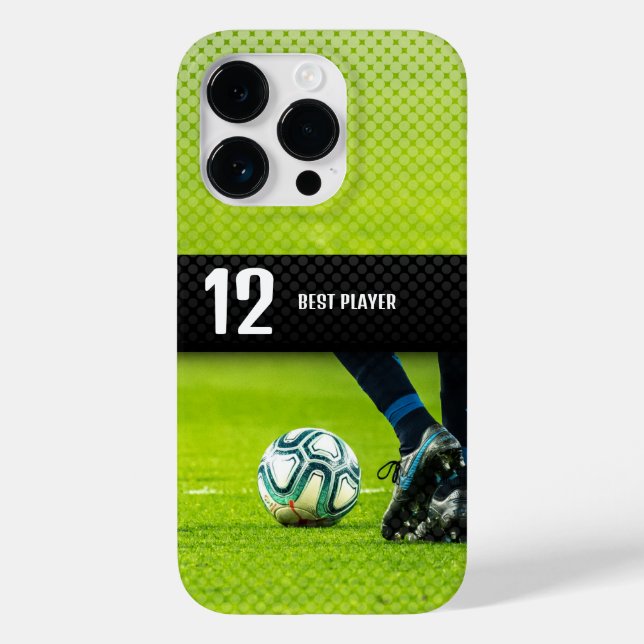 Soccer | Football Best Player No. Case-Mate iPhone Case (Back)