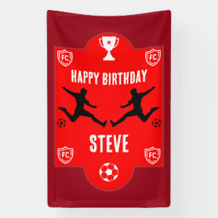 Soccer Football  Birthday  Banner
