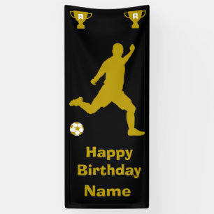 Soccer Football  Birthday  Banner