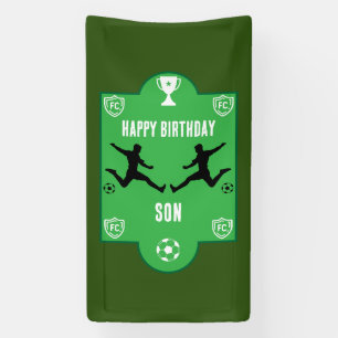 Soccer Football  Birthday  Banner
