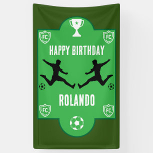 Soccer Football  Birthday  Banner