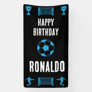 Soccer Football  Birthday  Banner