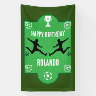 Soccer Football Birthday Banner