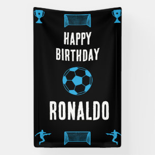Soccer Football Birthday Banner
