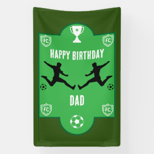 Soccer Football  Birthday  Banner