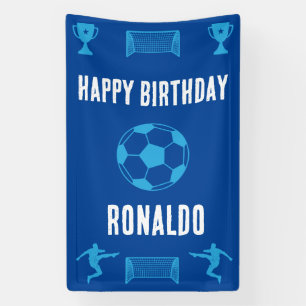 Soccer Football  Birthday  Banner