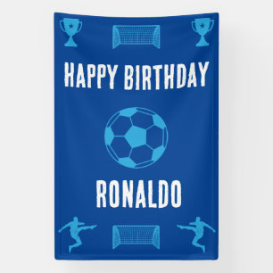 Soccer Football  Birthday  Banner