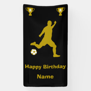 Soccer Football  Birthday  Banner