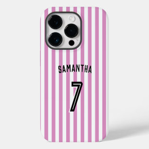 Soccer Football Boy Custom Player & Number iPhone 14 Pro Case