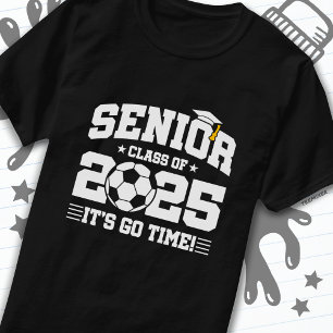 Soccer Football Class 2025 Graduation Senior 2025 T-Shirt