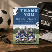 Soccer Football Coach Team Photo