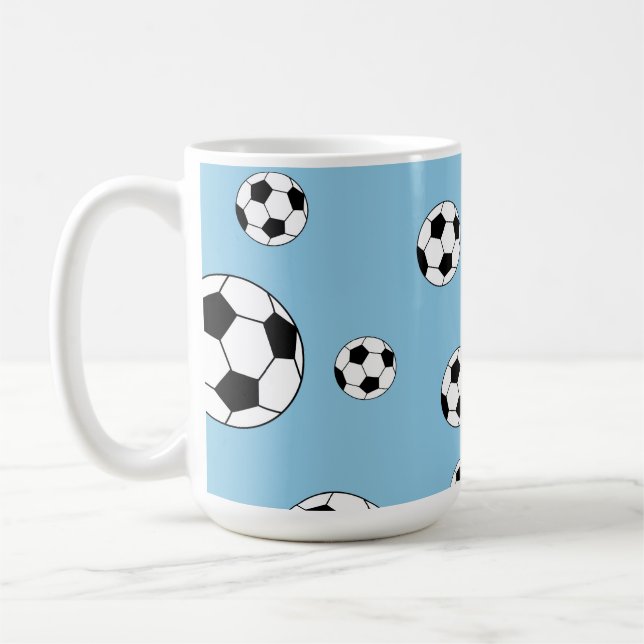 Soccer Football Coffee Mug (Left)