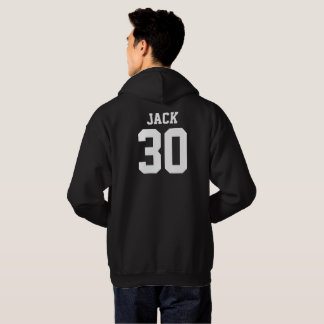 Soccer Football Custom Name And Number Hoodie