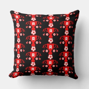 Soccer Football Fan   Cushion