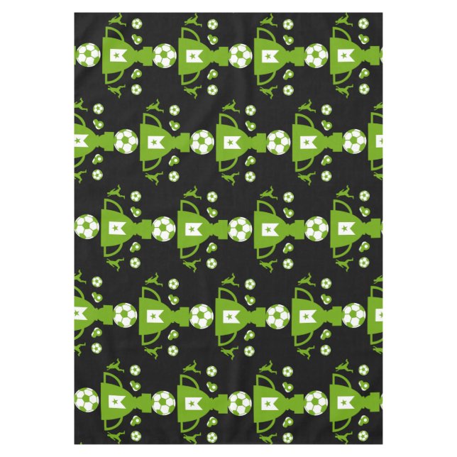 Soccer Football Fan   Tablecloth (Front)