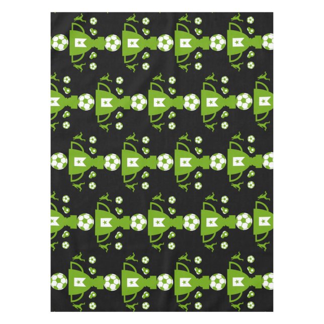 Soccer Football Fan   Tablecloth (Front)