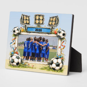 Soccer - Football Frame Plaque