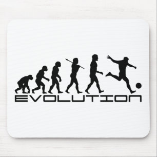 Soccer Football Futbol Sport Evolution Art Mouse Mat
