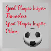 Soccer Football Inspirational Quote Inspire Player