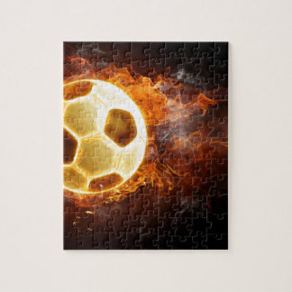 Soccer football jigsaw puzzle