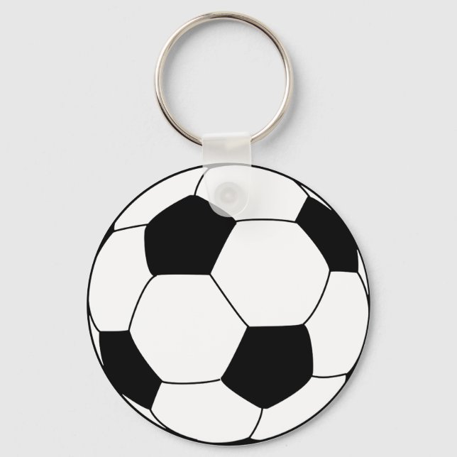 Soccer Football Key Ring (Front)