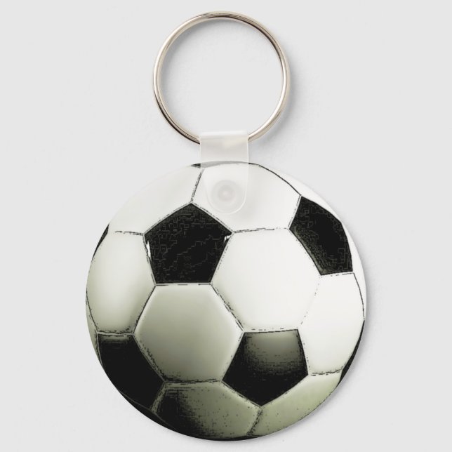 Soccer - Football Key Ring (Front)