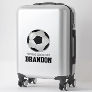 Soccer Football Kids Vinyl