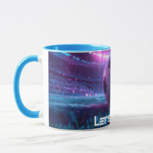 SOCCER - FOOTBALL - LET'S KICK IT MUG