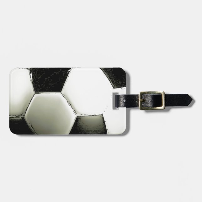 Soccer - Football Luggage Tag (Front Horizontal)