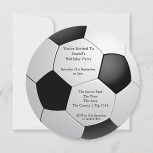 Soccer / Football Party Invitation