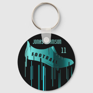 Soccer/Football personalized sports design Key Ring