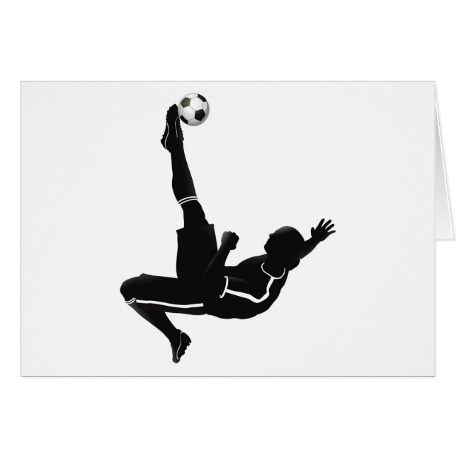 Soccer football player illustration (Front Horizontal)