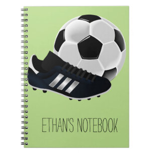 Soccer / Football theme soccer ball Notebook