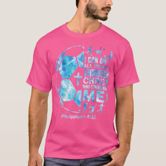 Soccer For Boys Christian Christ Tie Dye T-Shirt