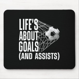 Soccer For Men Women Soccer Lovers Player Football Mouse Mat