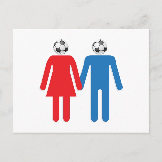 SOCCER FOREVER POSTCARD (Front)