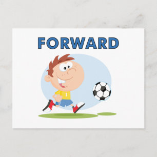 Soccer Forward T-shirts and Gifts Postcard