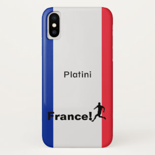 Soccer France, customisable iPhone X Case