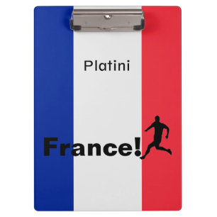 Soccer France, customisable Clipboard