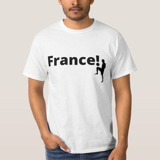 Soccer France, customisable T-Shirt (Front)
