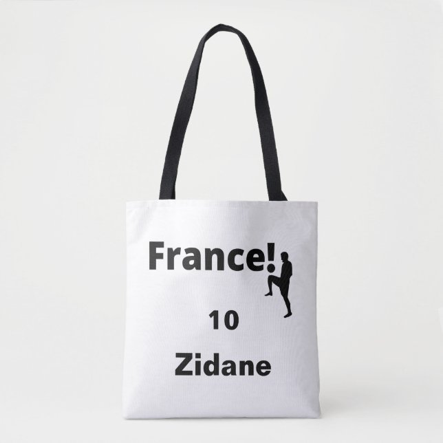 Soccer France, customisable Tote Bag (Front)
