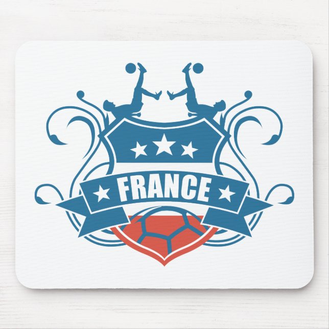soccer FRANCE Mouse Mat (Front)