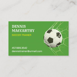 Soccer Futball Business Card