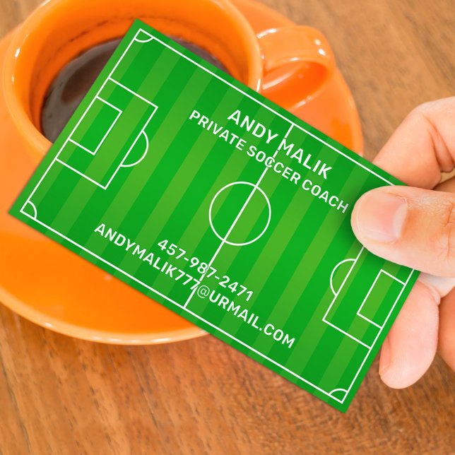 Soccer Futball Business Card (Creator Uploaded)