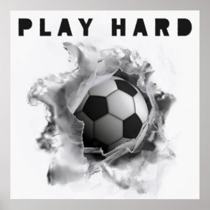 Soccer Futbol Motivation Poster