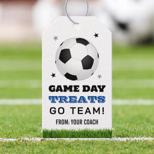 Soccer Game Day Treat  Gift Tags