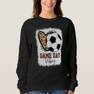 Soccer Game Day Vibes Soccer Mum Game Day Season B Sweatshirt