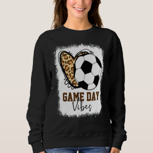 Soccer Game Day Vibes Soccer Mum Game Day Season B Sweatshirt